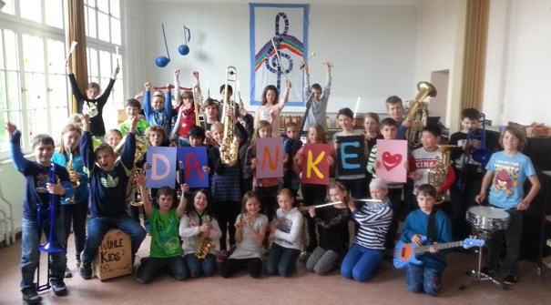 Danke.jpg Blue Wuhle Kids sagen Danke