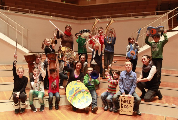 Sarah Willis mit Kindern Sarah Willis mit Kindern